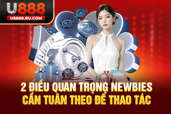 2 điều quan trọng newbies cần tuân theo để thao tác