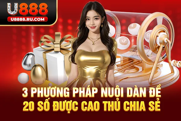 3 phương pháp nuôi dàn đề 20 số được cao thủ chia sẻ